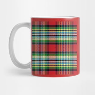 Pattern Scottish tartan green Mug